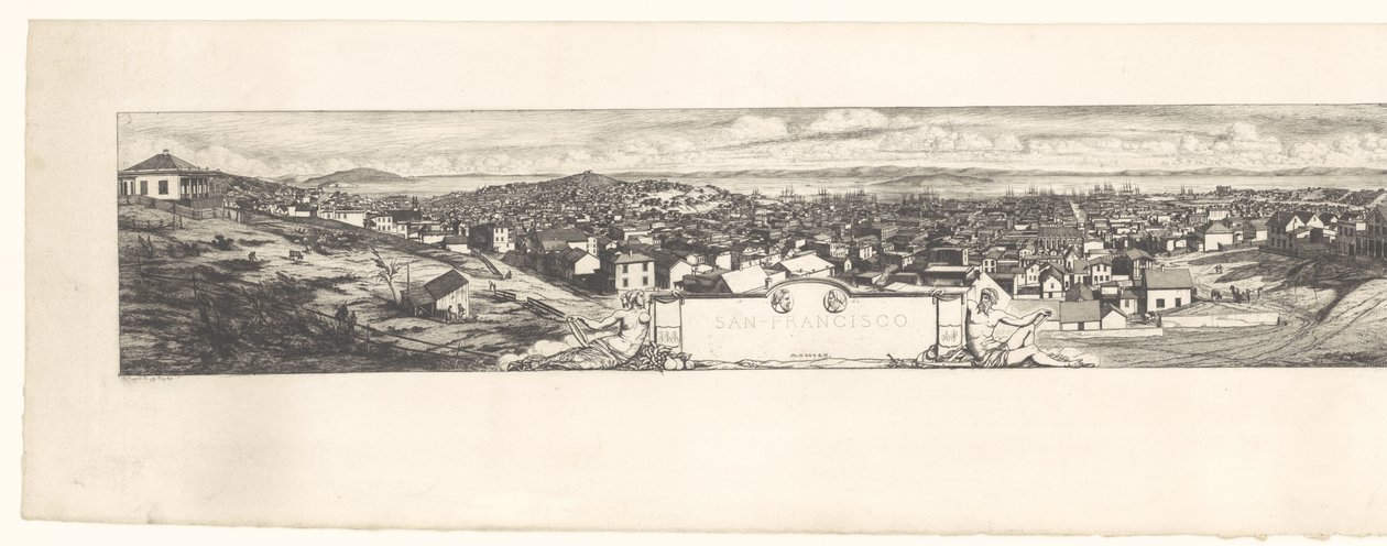 San Francisco by Charles Meryon