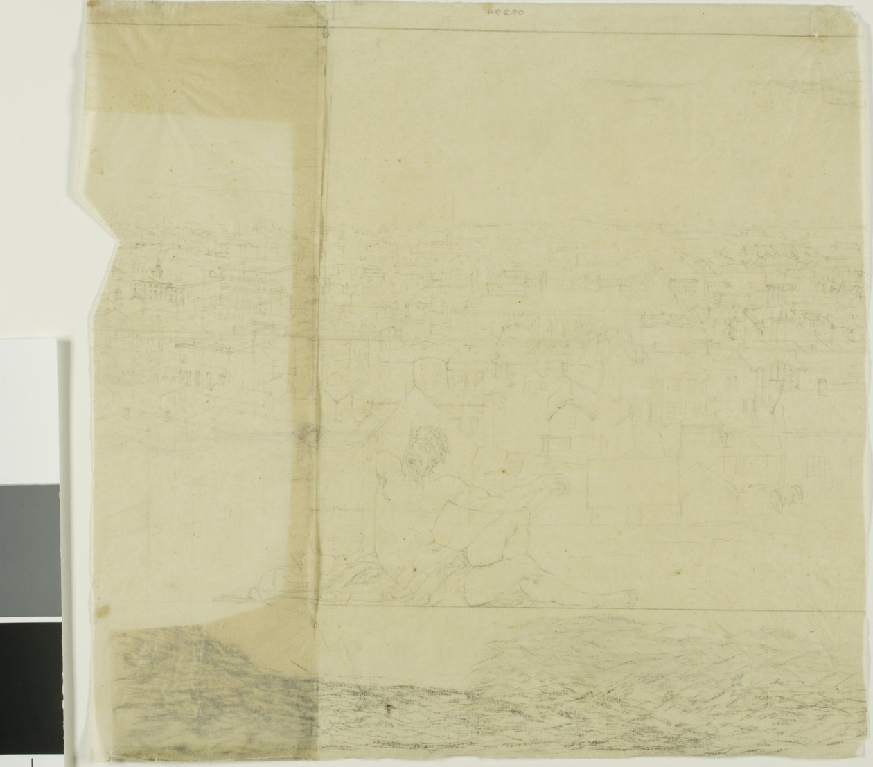 Study for San Francisco, Center Right Section by Charles Meryon
