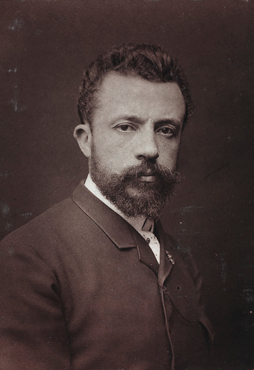 Portrait of the Belgian Painter Évariste Carpentier by Charles Michelez