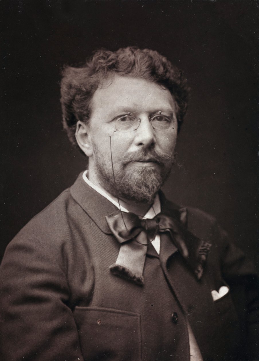 Portrait of the French Painter Alfred-Pierre Joseph Agache by Charles Michelez
