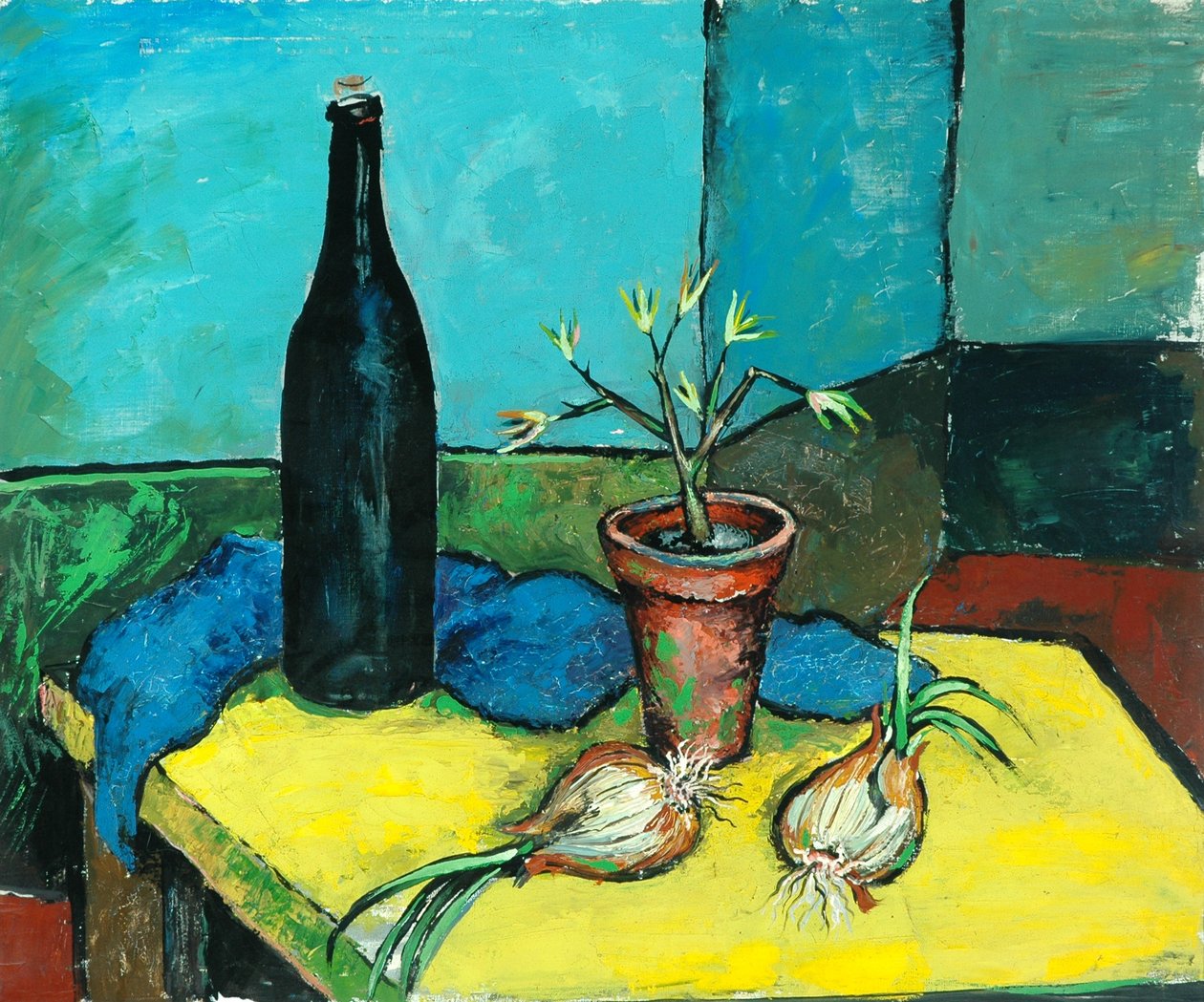 Black Bottle and Onions by Charles Murray