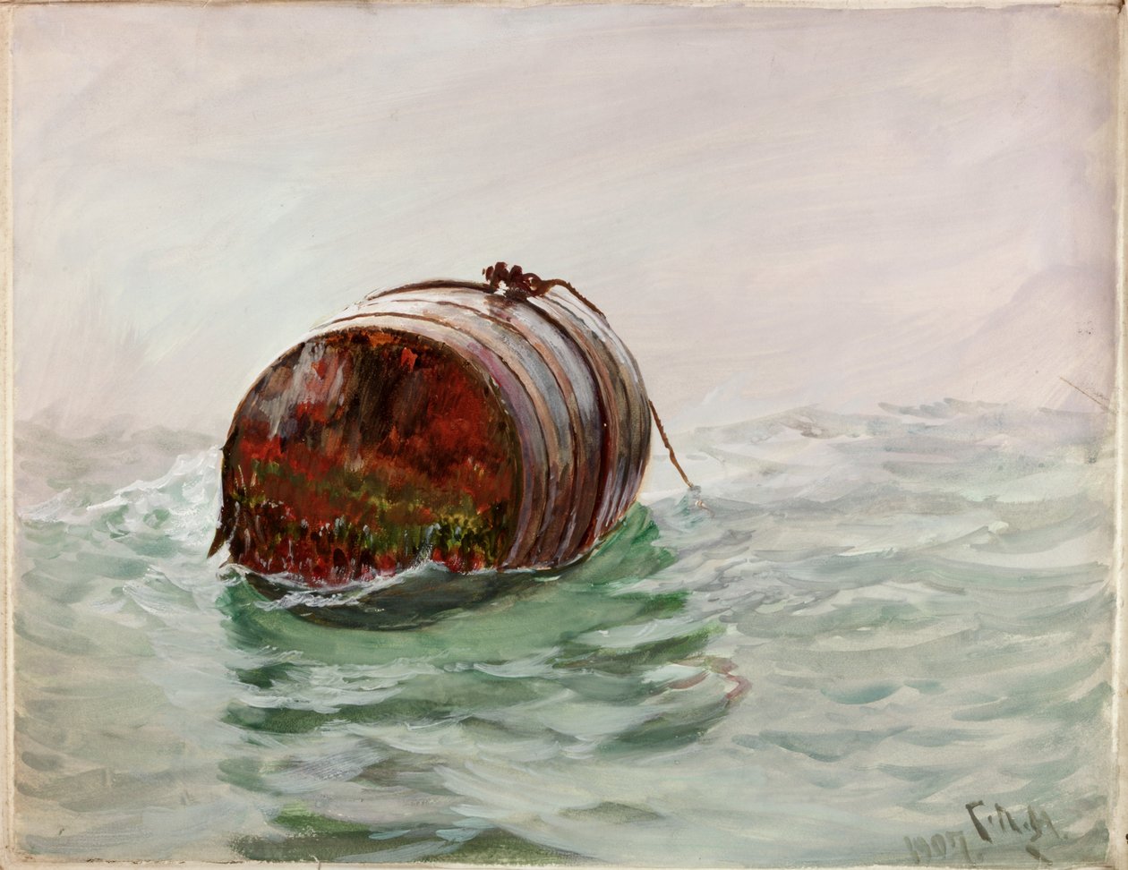Buoy by Charles Napier Hemy
