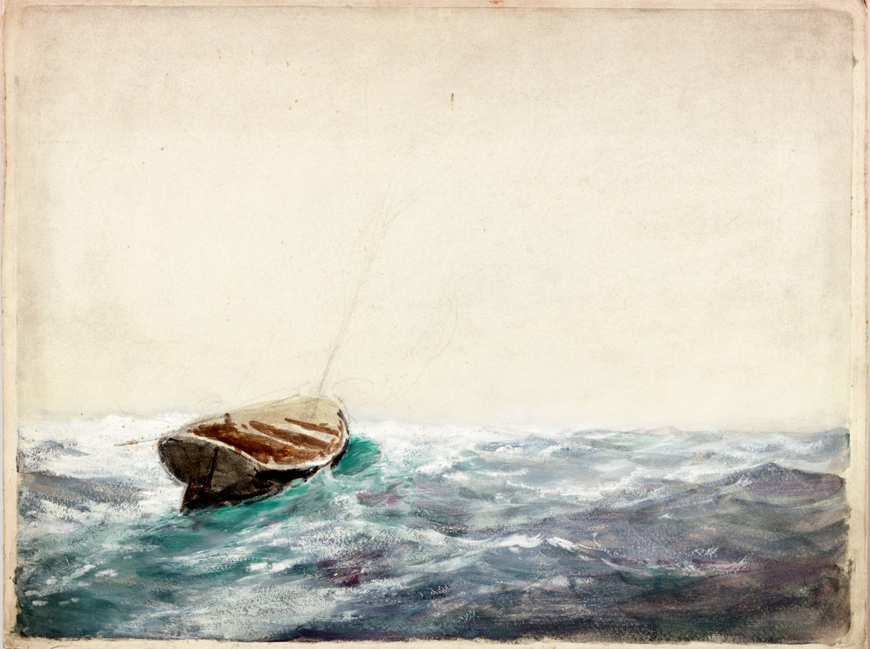 Dinghy by Charles Napier Hemy