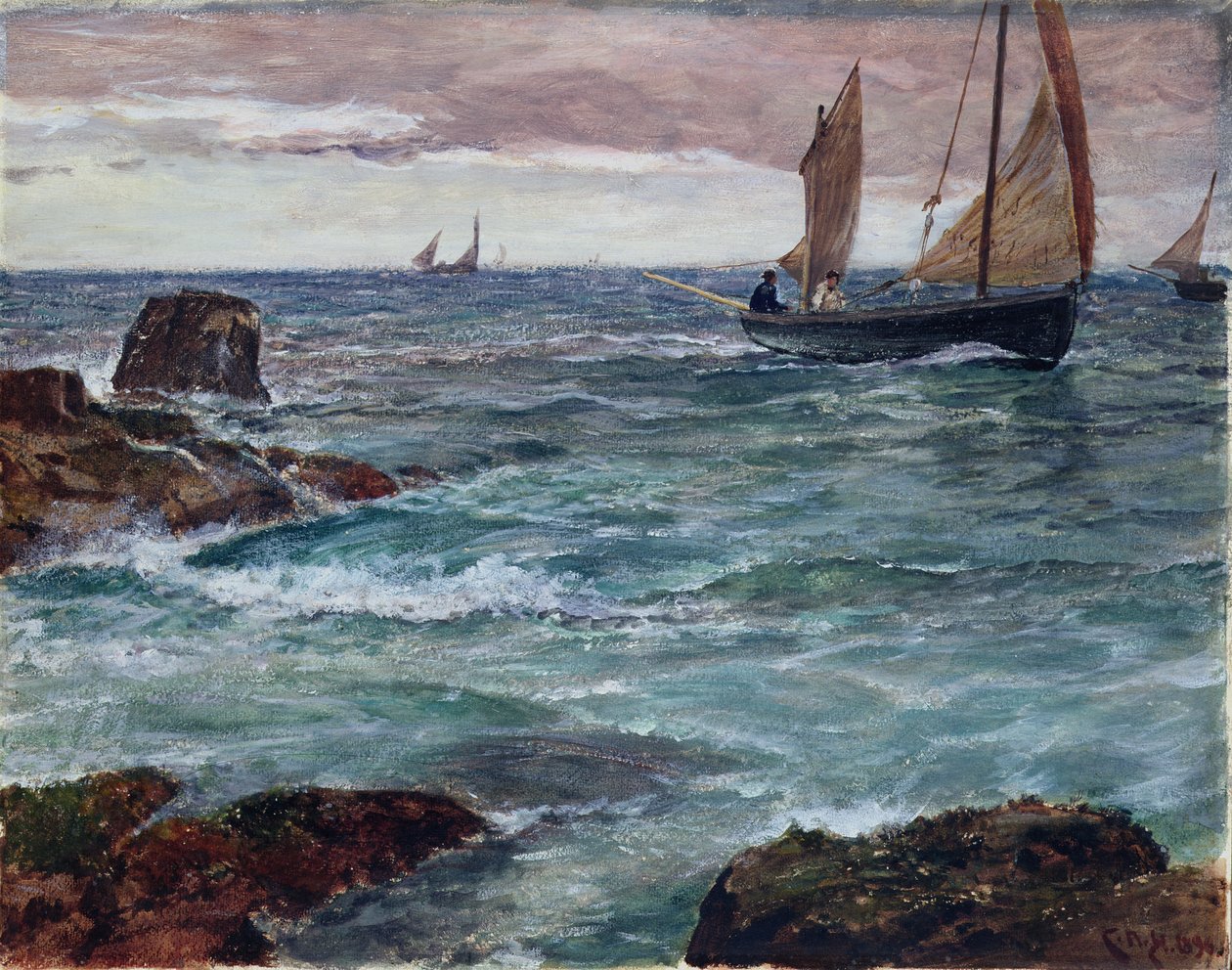Homeward Bound by Charles Napier Hemy