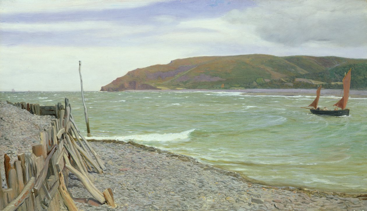 Porlock Bay, 1891 by Charles Napier Hemy
