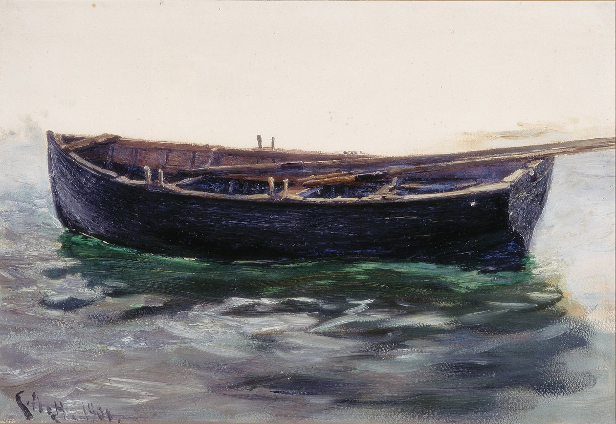 Study of Boat by Charles Napier Hemy