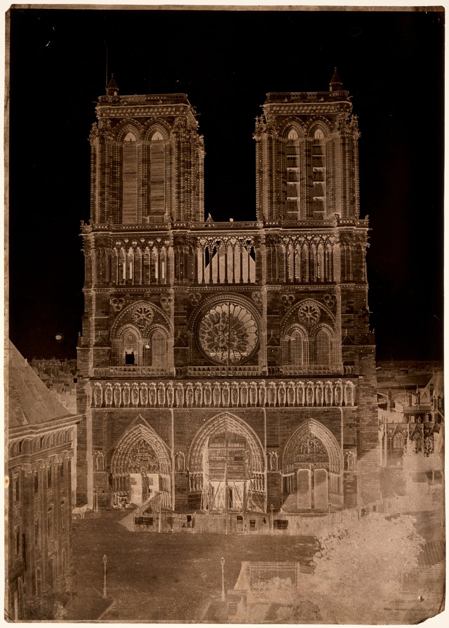 Notre-Dame, Paris by Charles Nègre