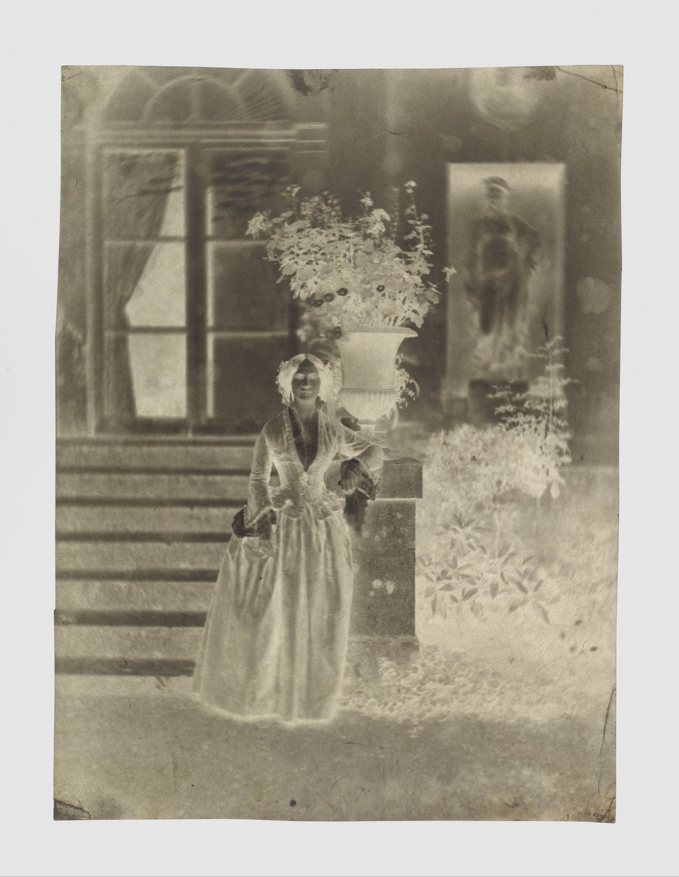 Portrait of a Woman, Possibly Mme Ernest Feydeau by Charles Nègre