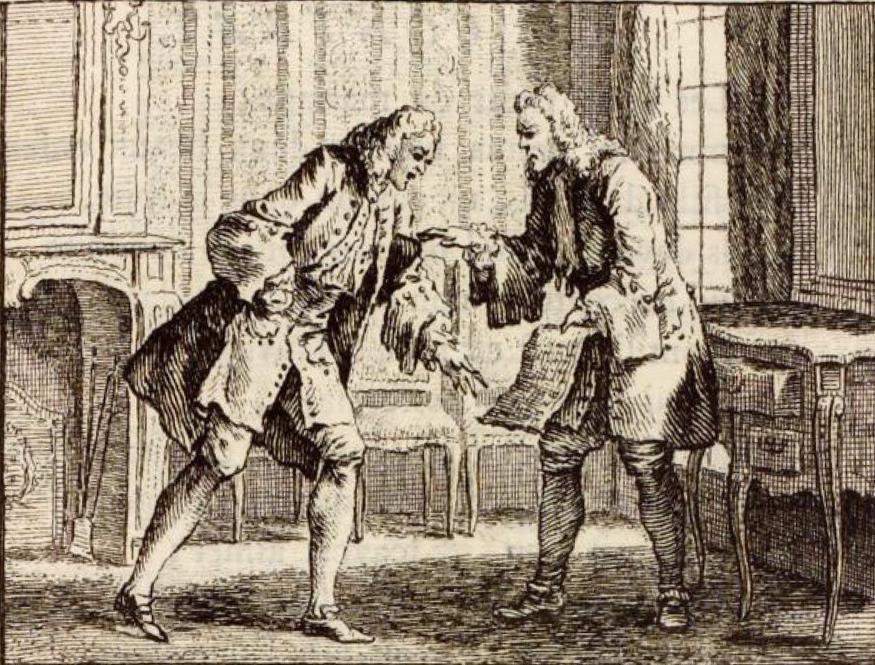 The Contract by Charles Nicolas Cochin