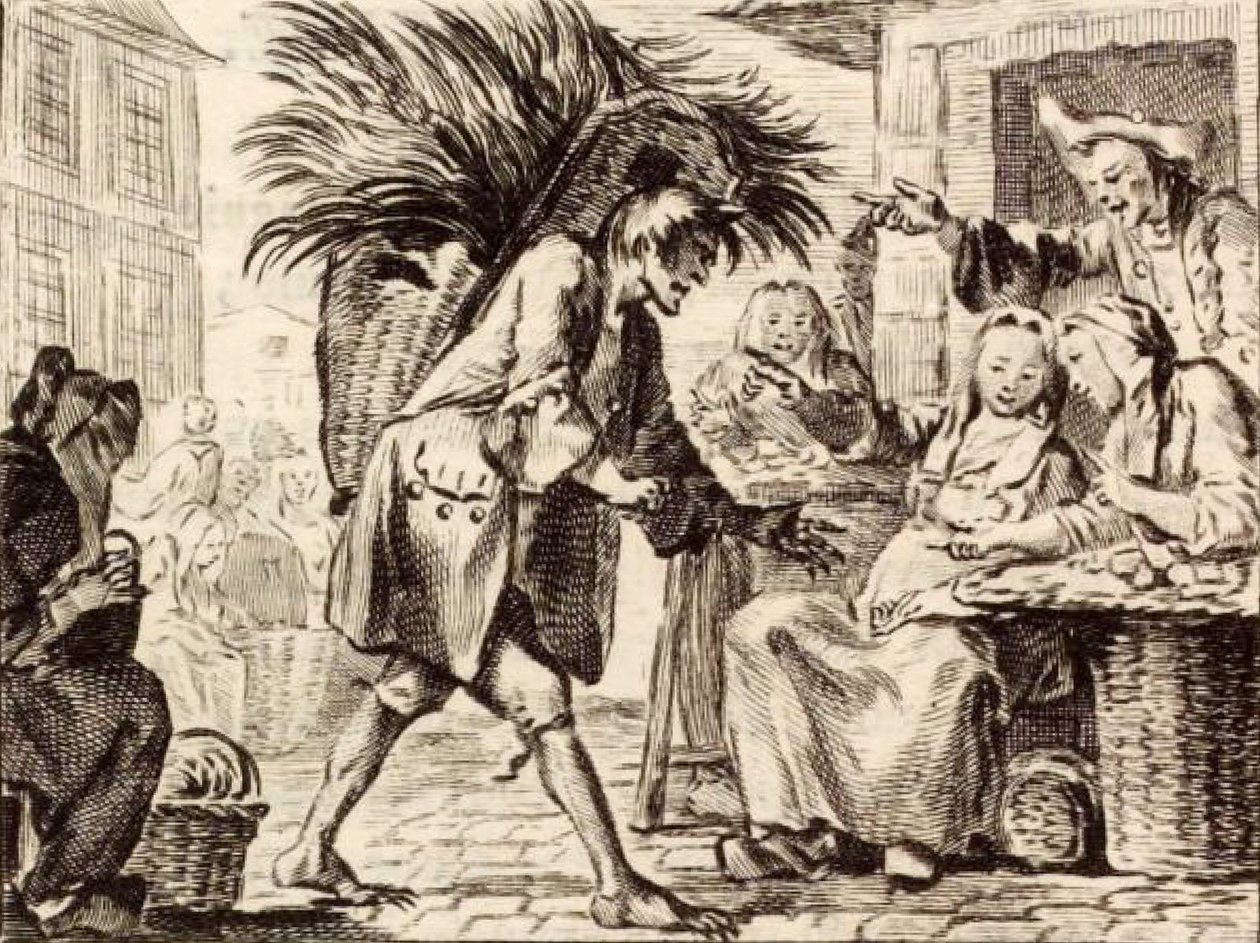 The Devil of Papefiguière by Charles Nicolas Cochin