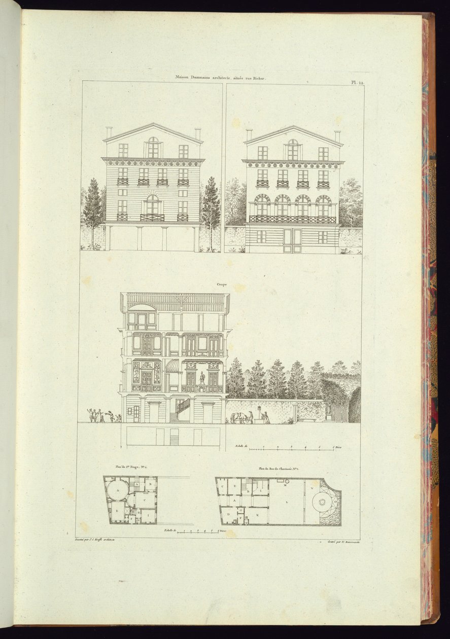 Bound Print by Charles Nicolas Ransonnette