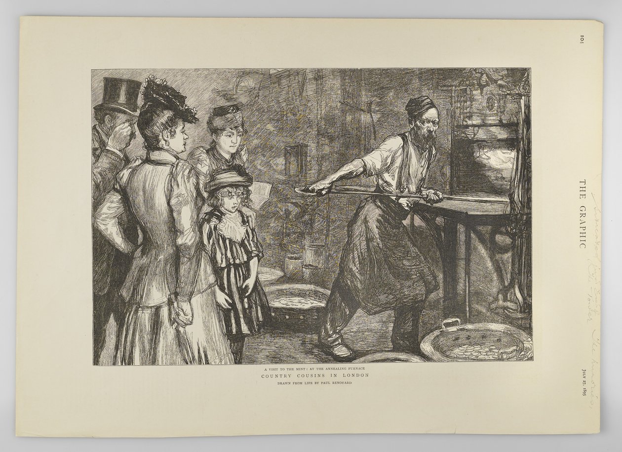 Annealing Furnace at Tower Hill by Charles Paul Renouard
