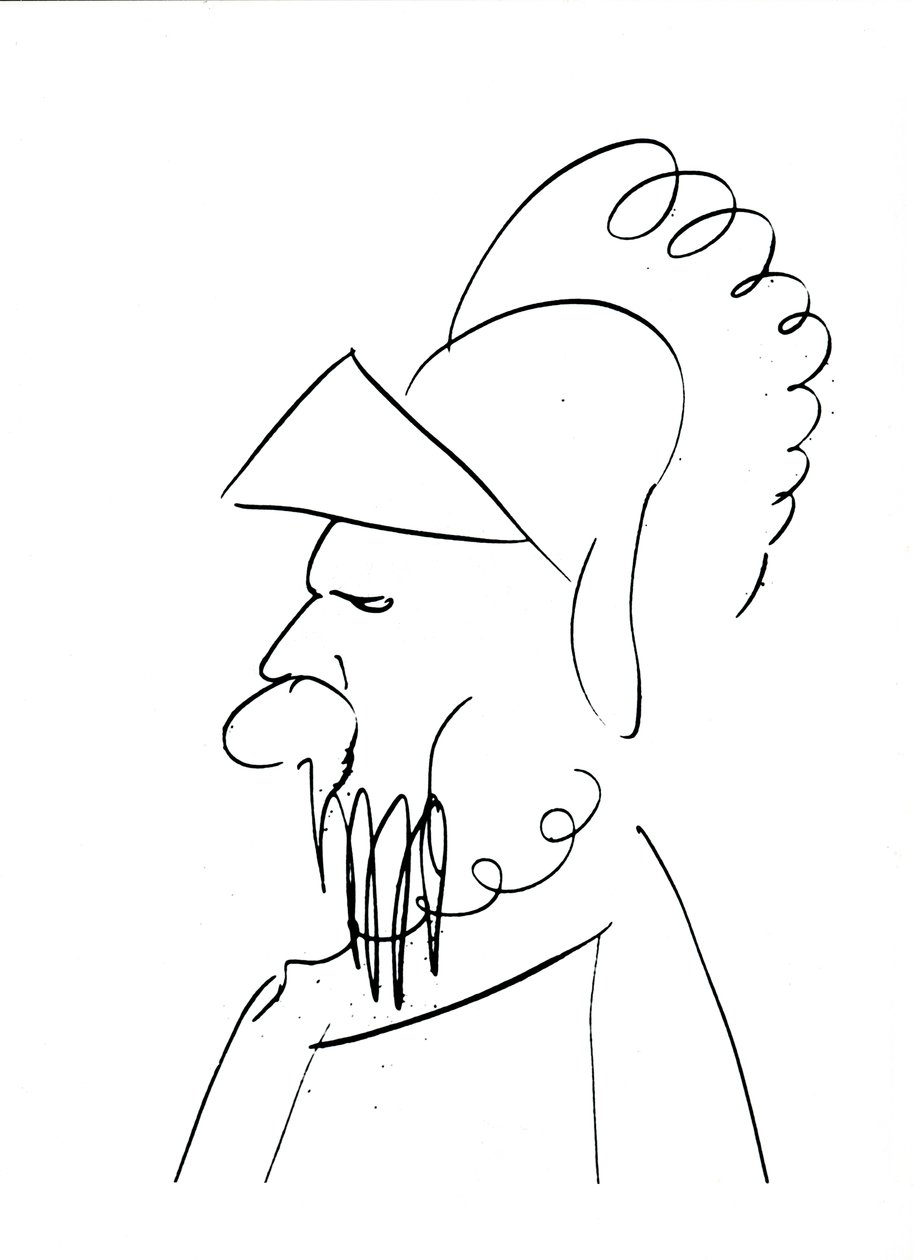 Man with a Helmet by Charles Pierre Baudelaire
