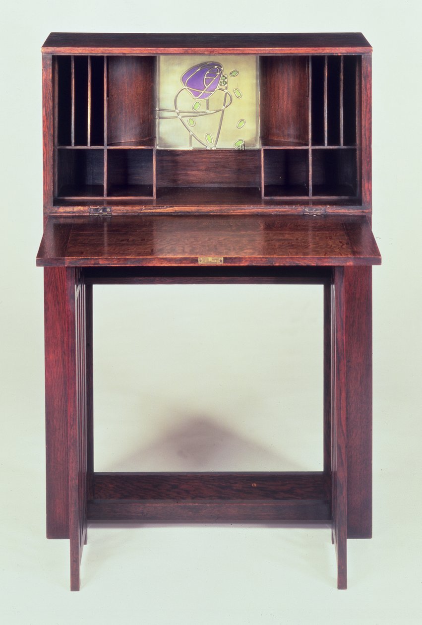 Desk for the Blue Bedroom at Houshill, 1904 by Charles Rennie Mackintosh