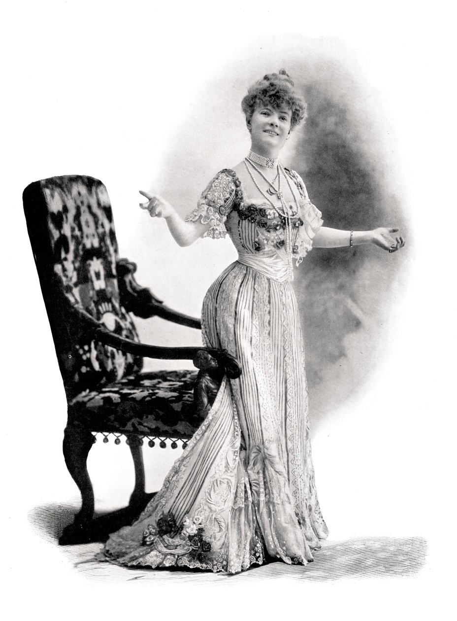 A Parisian Actress, Mademoiselle Charlotte Wiehe, 1901 by Charles Reutlinger