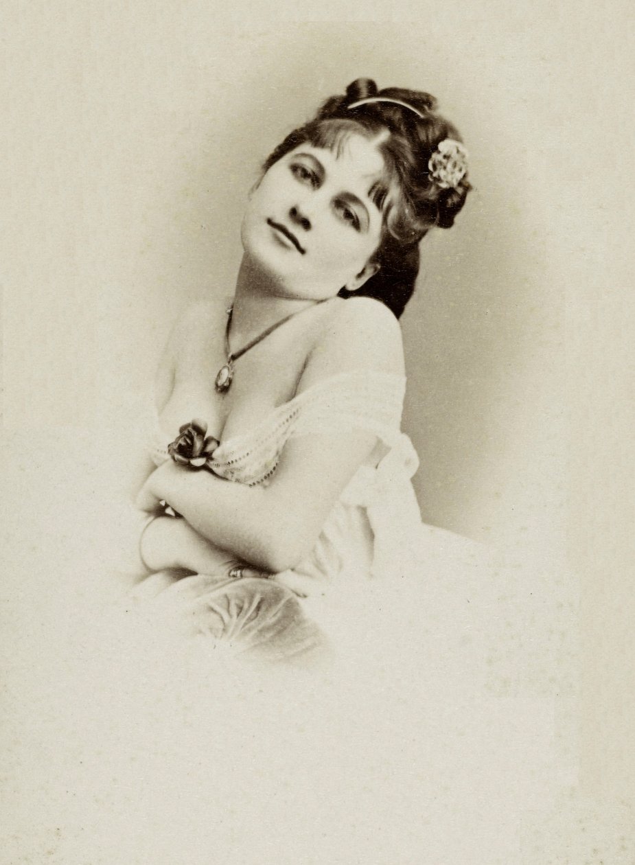 Portrait of the Actress Henriette Victoire Drouard by Charles Reutlinger