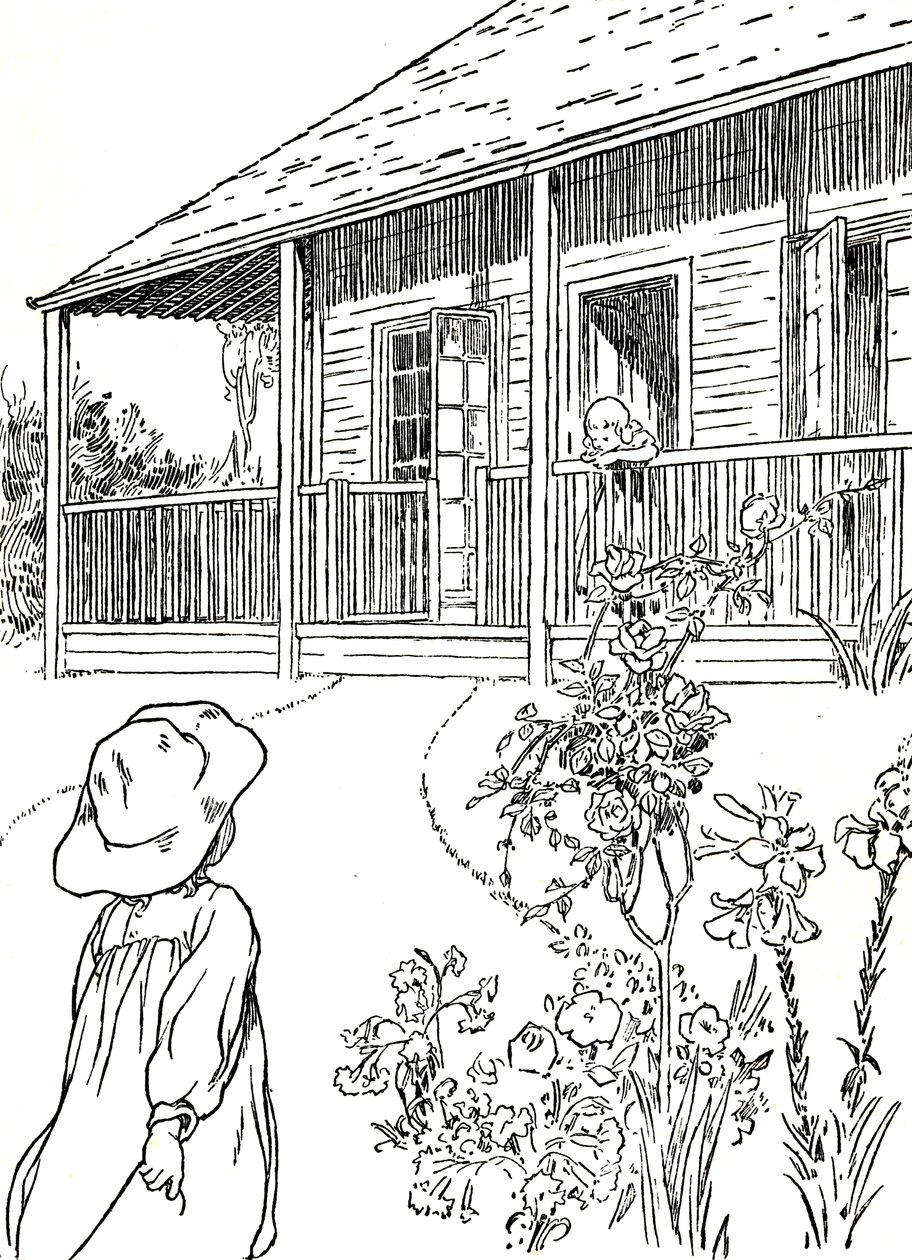 A Settlers Home, 1912 by Charles Robinson