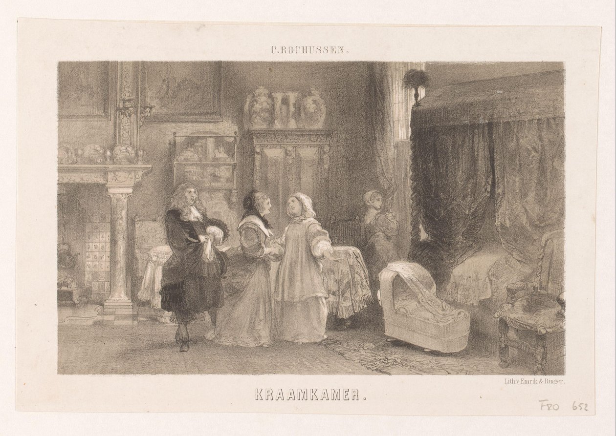 Maternity Room by Charles Rochussen
