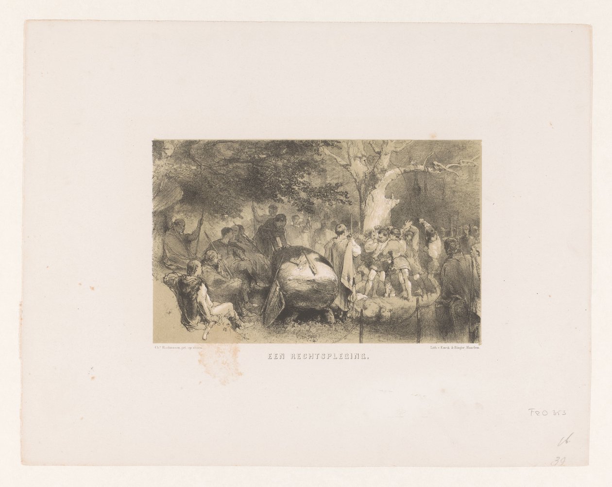 Judgment and Conviction in the Forest by Charles Rochussen