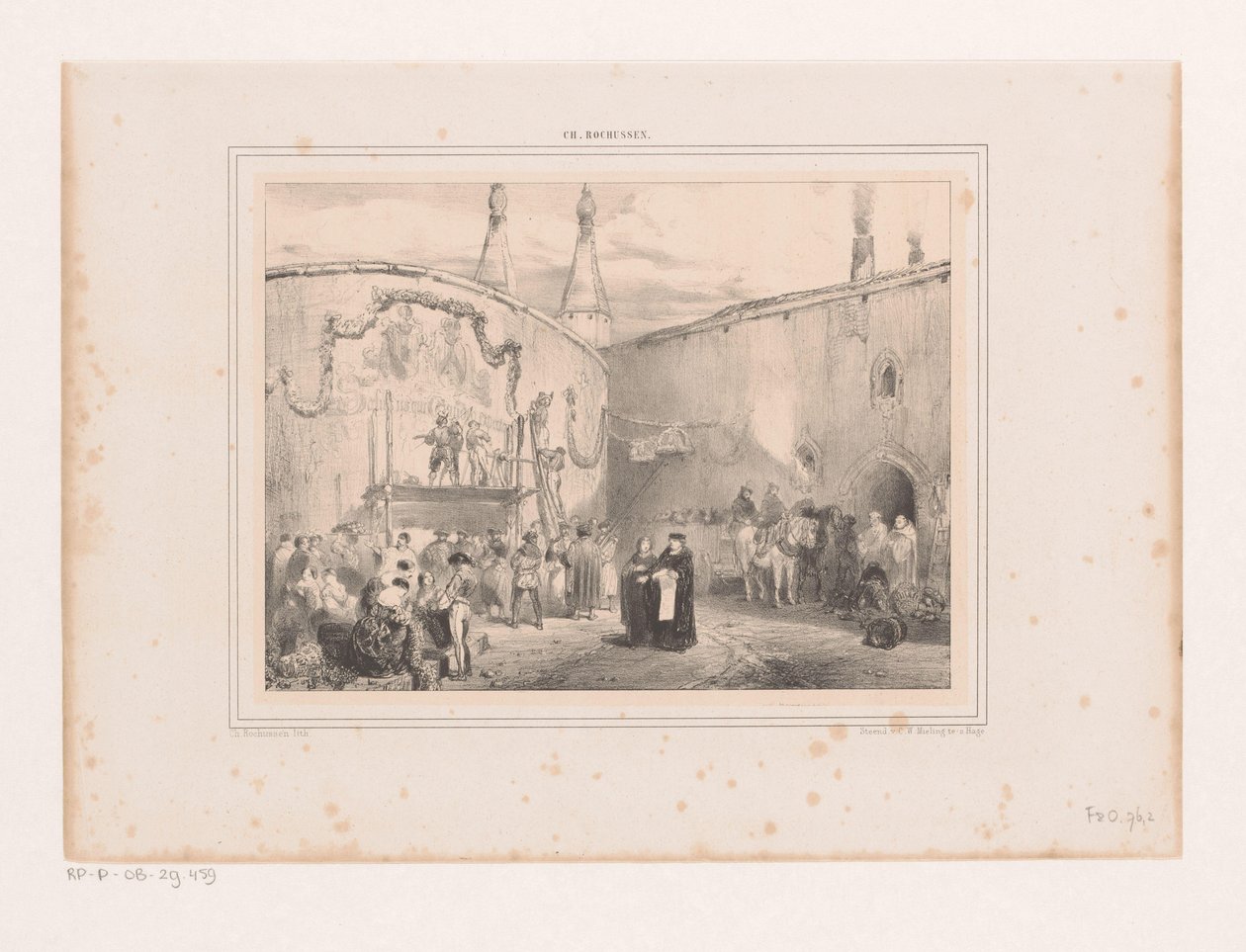 Preparations for a Feast by Charles Rochussen