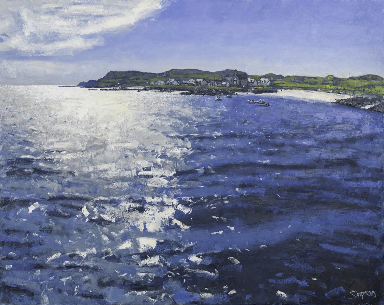 Iona Light, 2017 by Charles Simpson