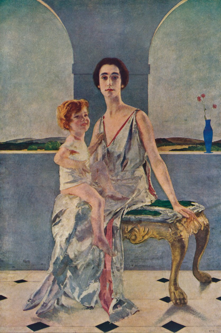 The Countess of Rocksavage and Her Son by Charles Sims