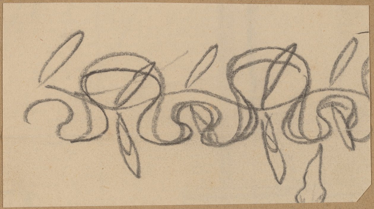 Study for a Border Design by Charles Sprague Pearce