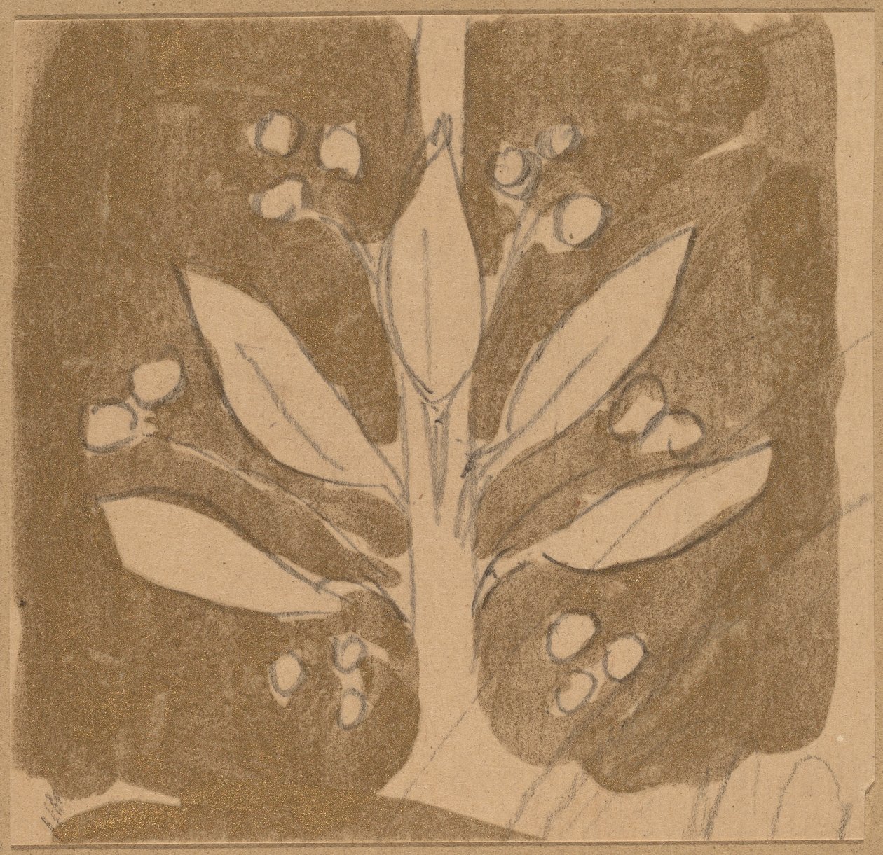 Study for a Border Design by Charles Sprague Pearce