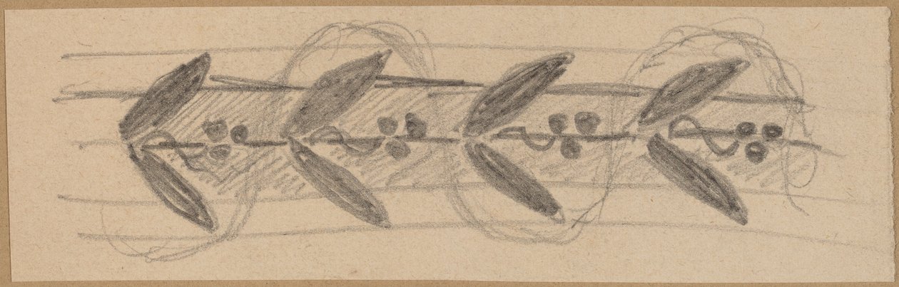 Study for a Border Design by Charles Sprague Pearce
