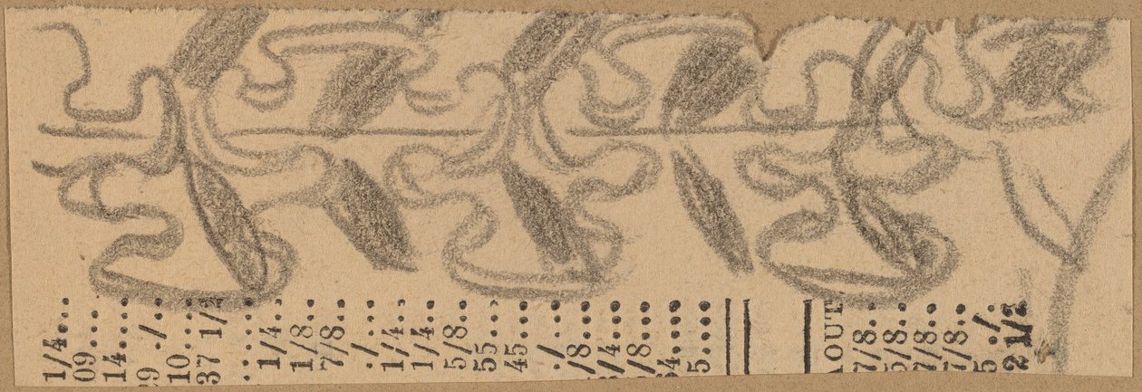 Study for a Border Design by Charles Sprague Pearce