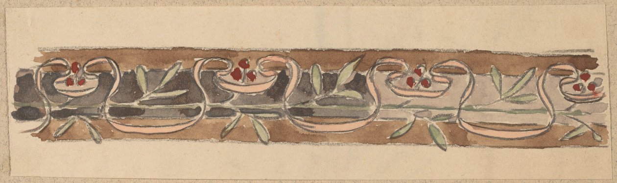 Study for a Border Design by Charles Sprague Pearce