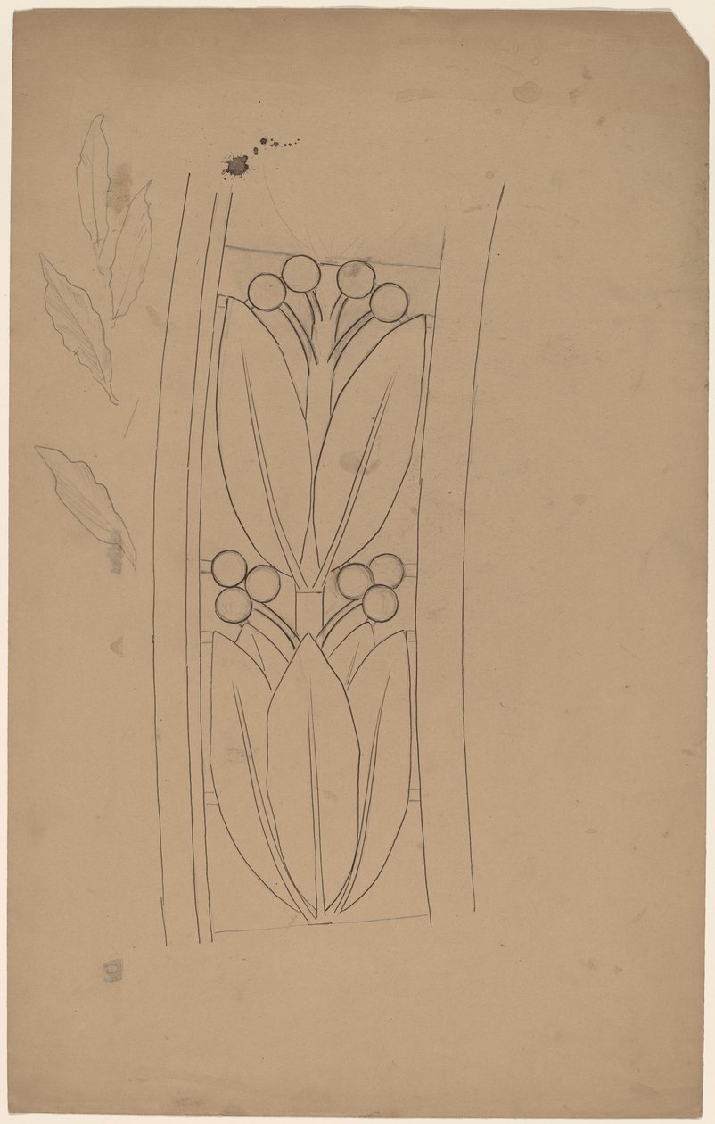 Study for a Border Design by Charles Sprague Pearce