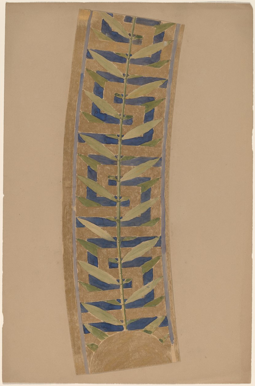 Study for a Border Design by Charles Sprague Pearce