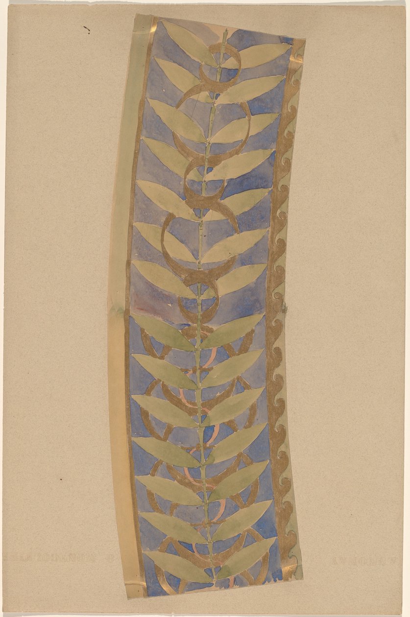 Study for a Border Design by Charles Sprague Pearce
