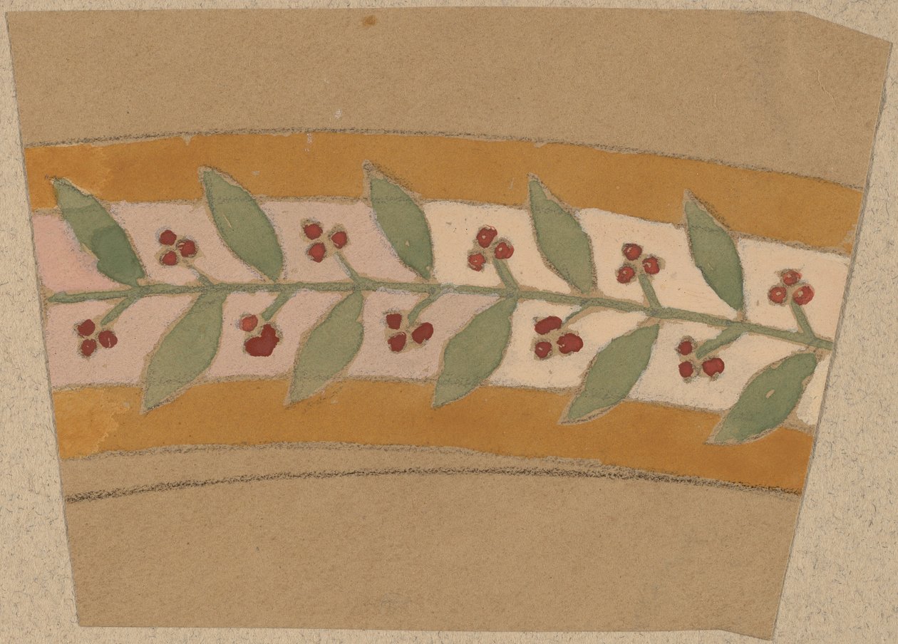 Study for a Border Design by Charles Sprague Pearce