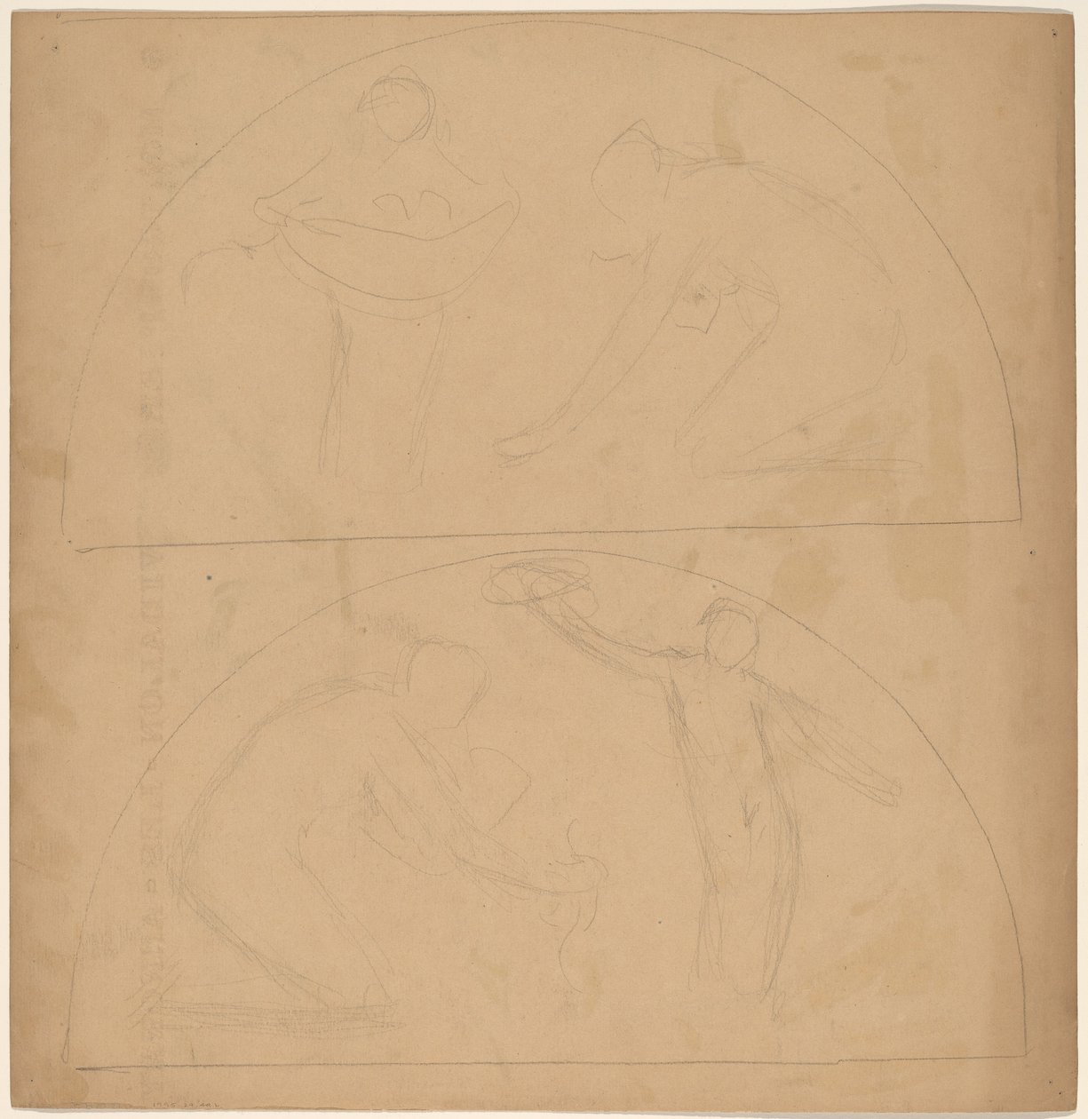 Study for a Border Design by Charles Sprague Pearce