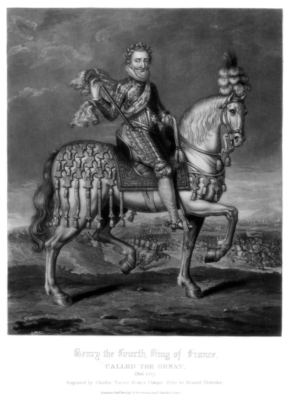Henry IV, King of France by Charles Turner
