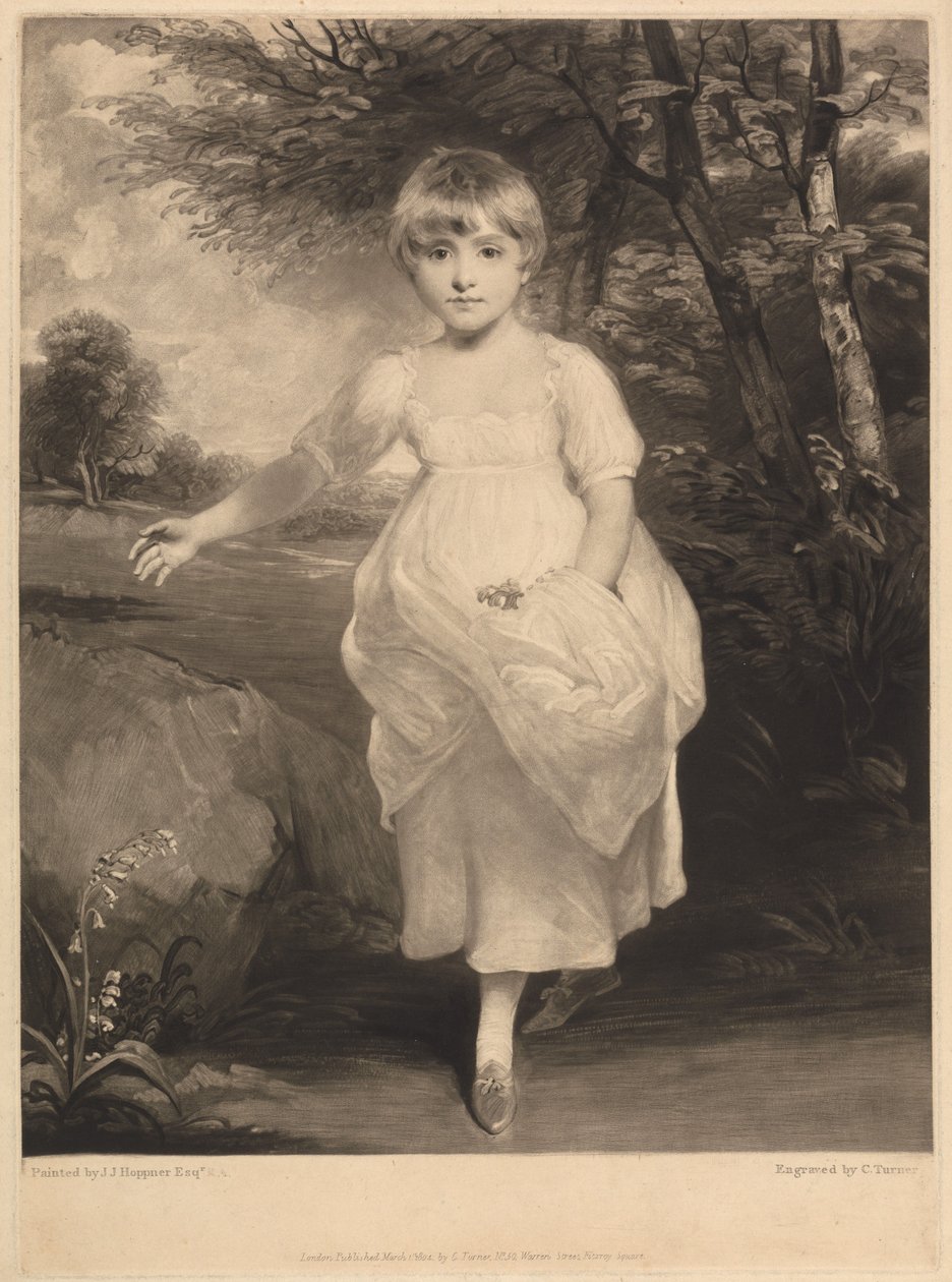 Miss Cholmondeley by Charles Turner