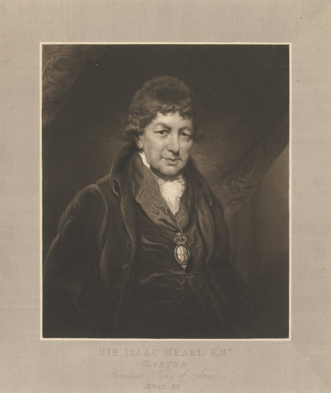 Sir Isaac Heard by Charles Turner