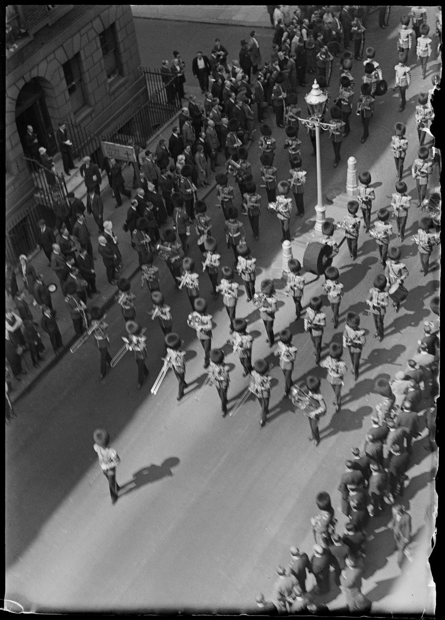 Funeral Procession of a Serviceman Awarded the Victoria Cross, London by Charles William Prickett