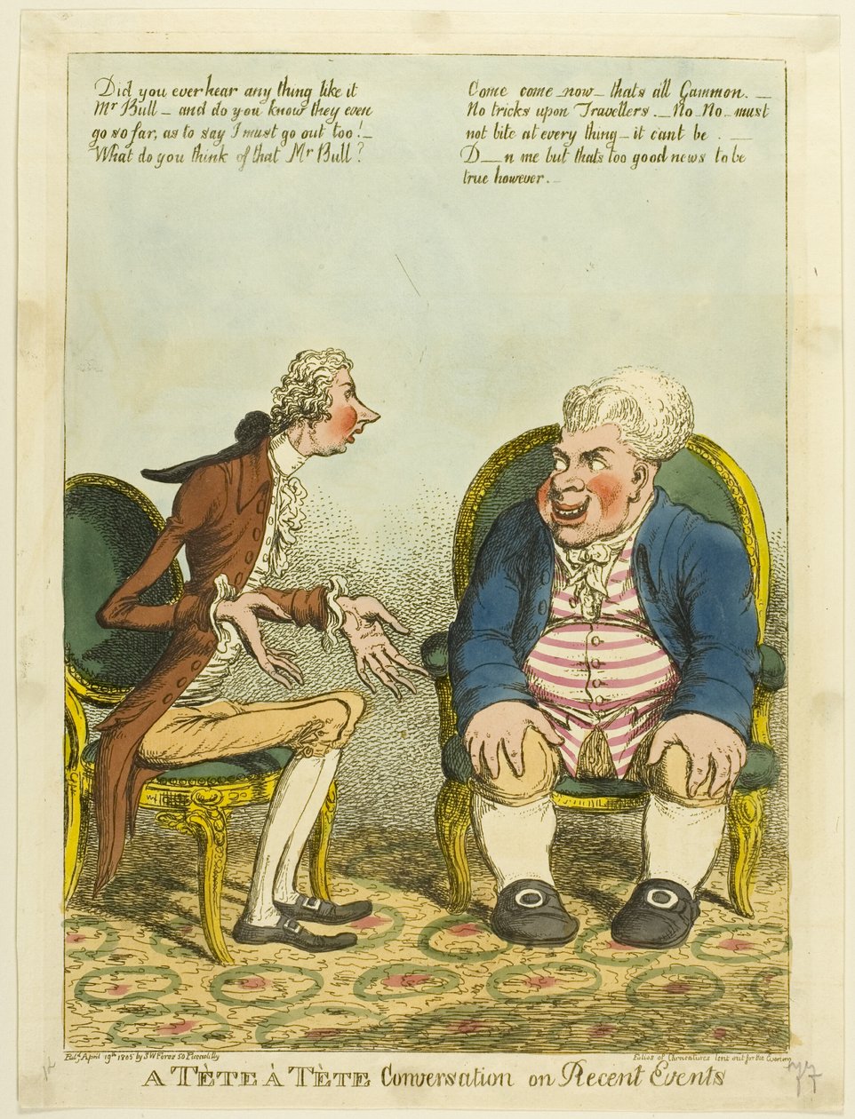 A Tête à Tête Conversation on Recent Events by Charles Williams