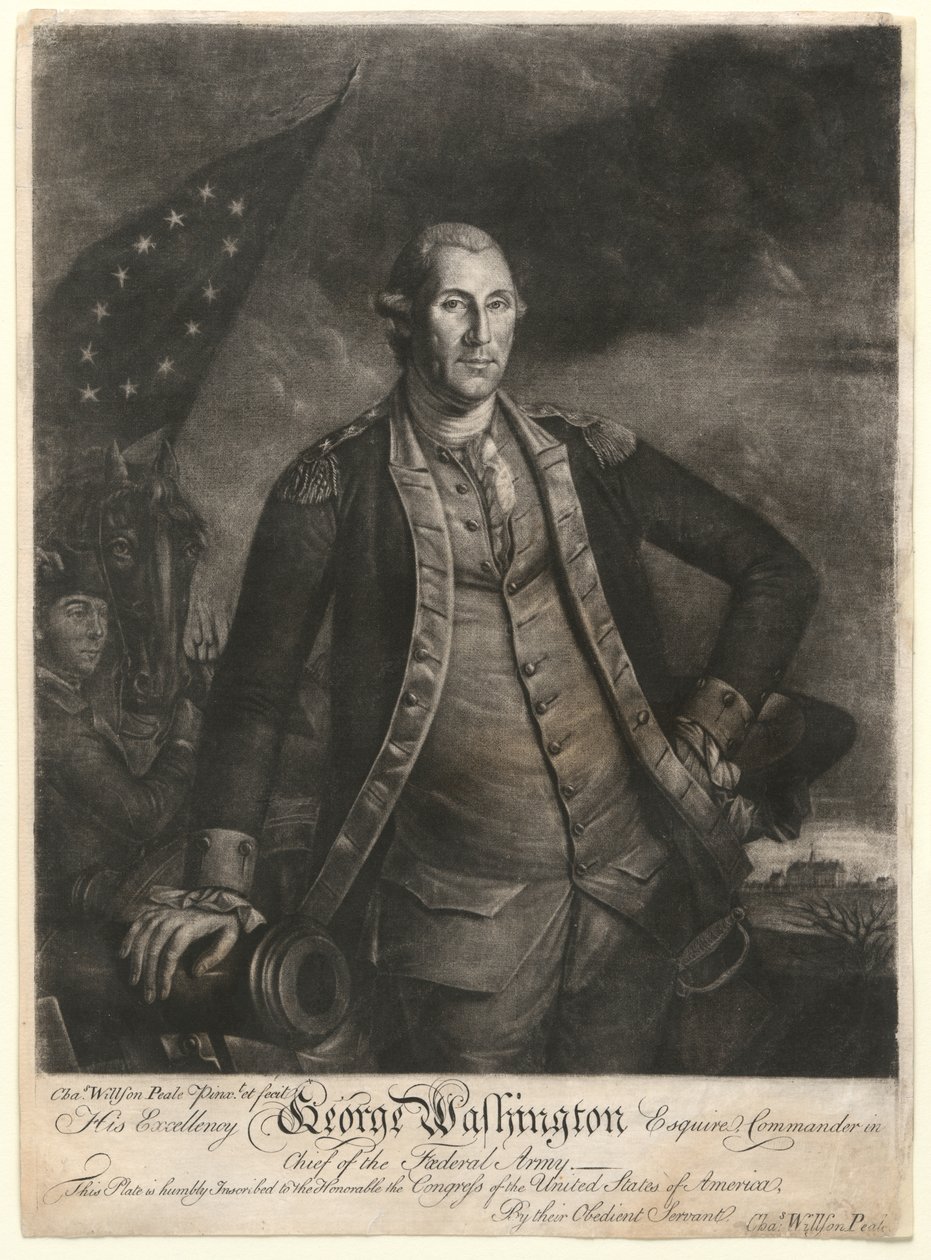 George Washington by Charles Willson Peale