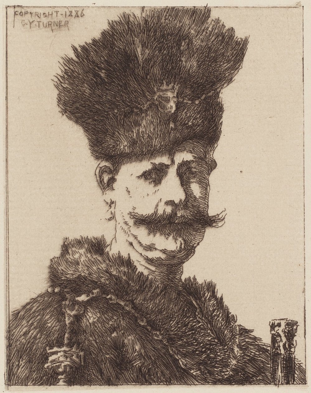 Portrait of a Man by Charles Yardley Turner