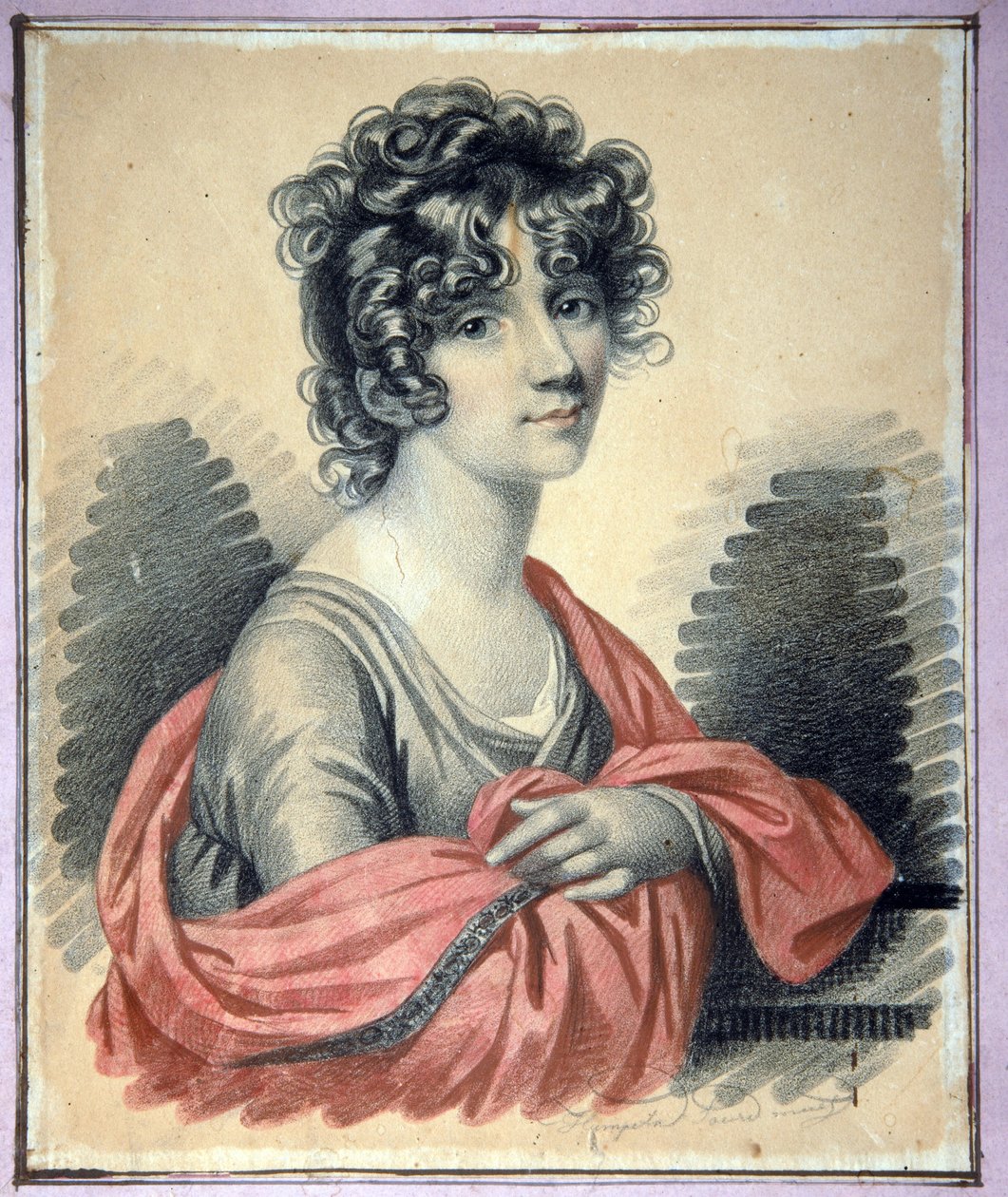 Portrait of Countess Varvara Ivanovna Golitsyna (?-1804), Born Shipova by Charles de Hampeln