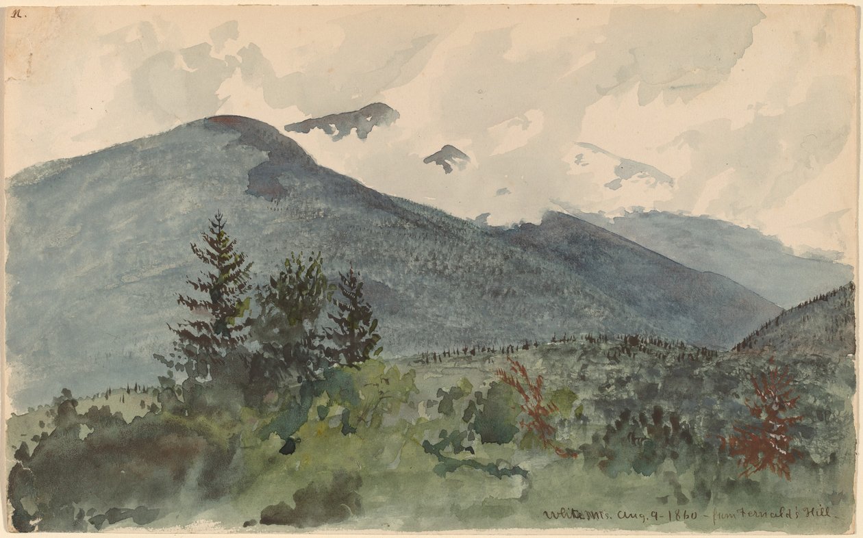 White Mountains from Fernald