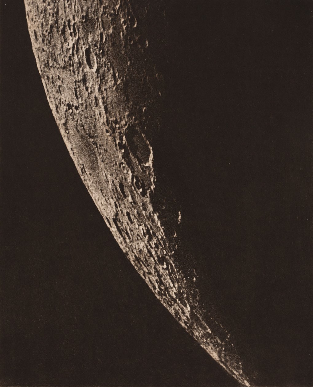 Photographic Chart of the Moon, 1909 by Charles le Morvan