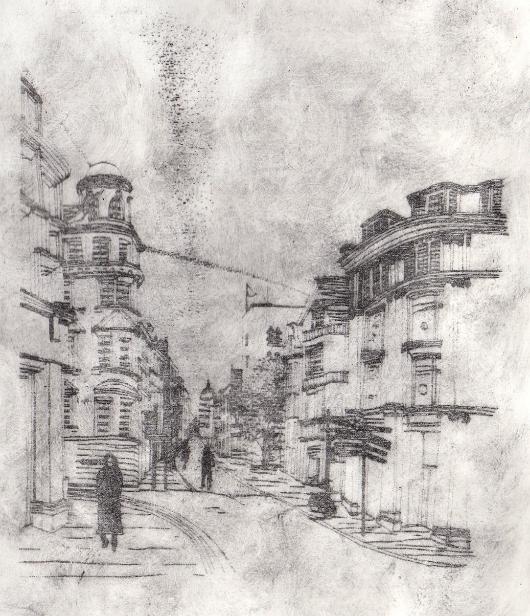 Cornmarket Street by Charlotte Orr