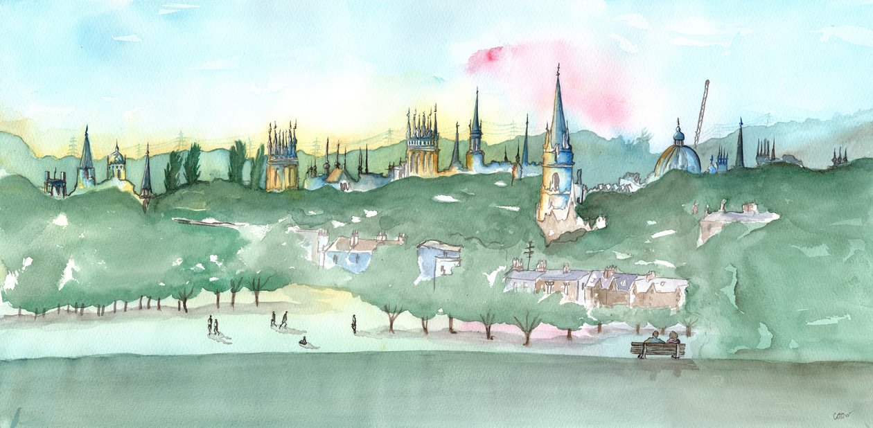 Oxford Spires by Charlotte Orr