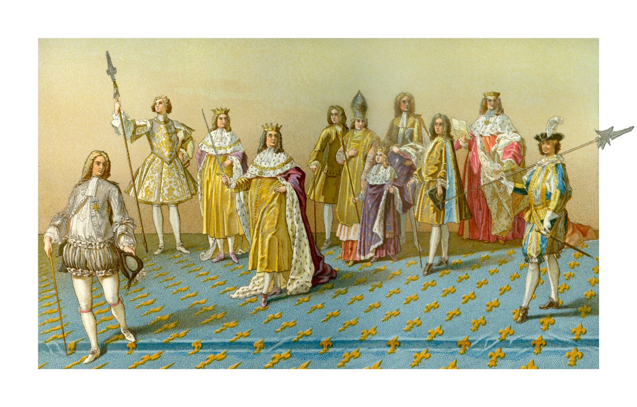 The Grand Dignitaries of the Coronation by Charpentier