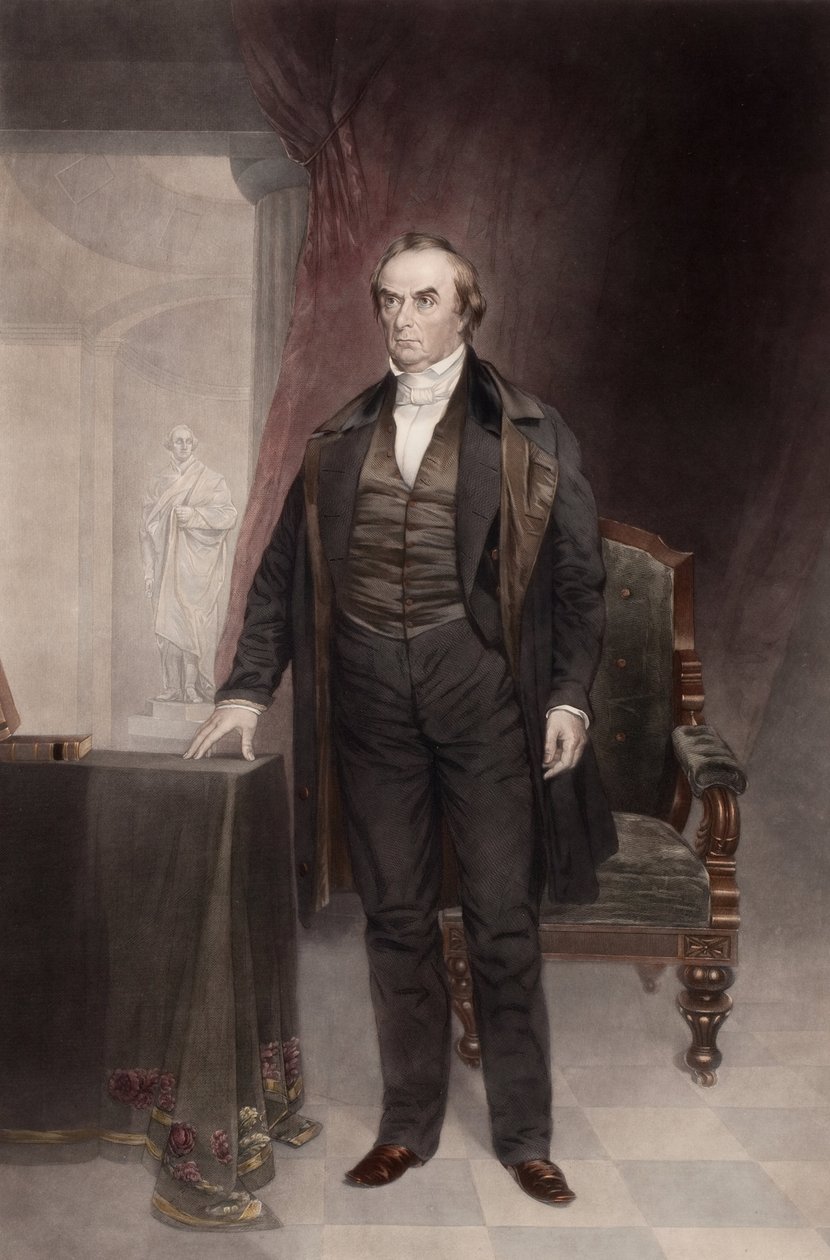 Portrait of Daniel Webster by Chester Harding by Chester Harding